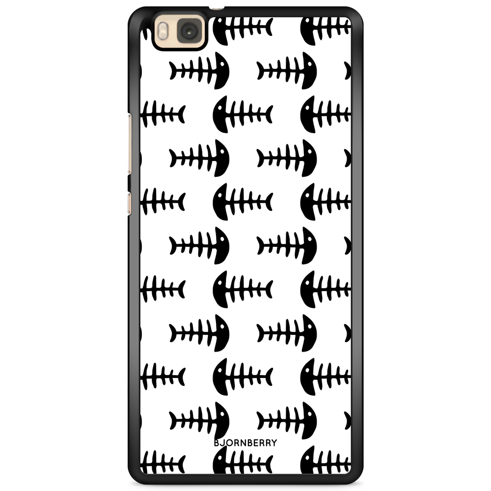Huawei P8 Lite Case - Fish Skeleton