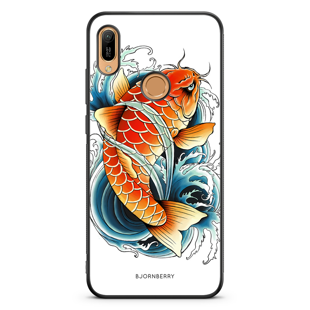 Huawei Y6 2019 Case - Koi Fish