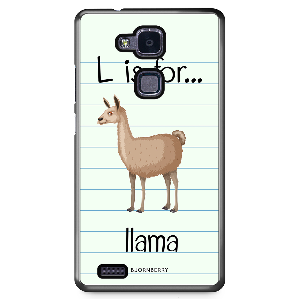 Huawei Honor 5X Case - L Is For Llama