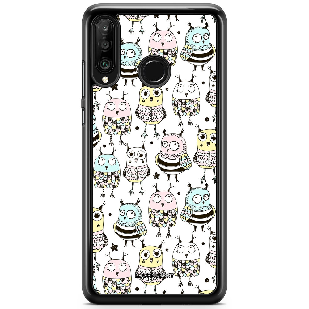 Huawei P30 Lite Case - Cute Owls