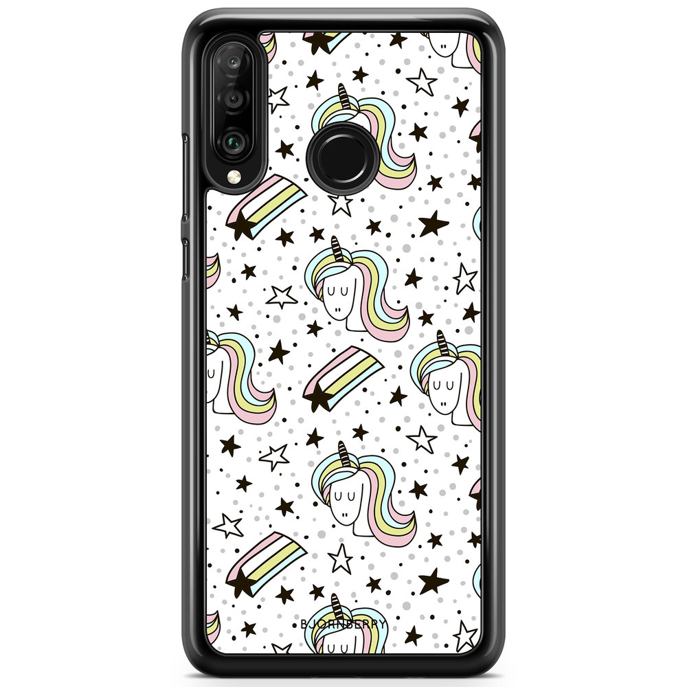 Huawei P30 Lite Case - Unicorn Pattern