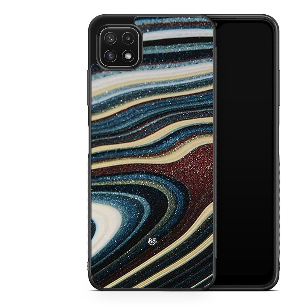 Samsung Galaxy A22 5G Case - Malachite Pattern