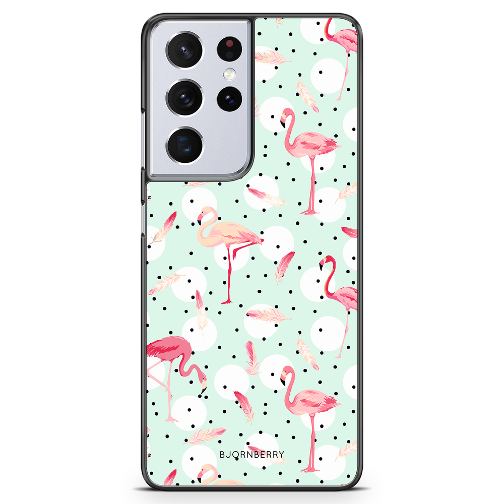 Samsung Galaxy S21 Ultra Case - Flamingos