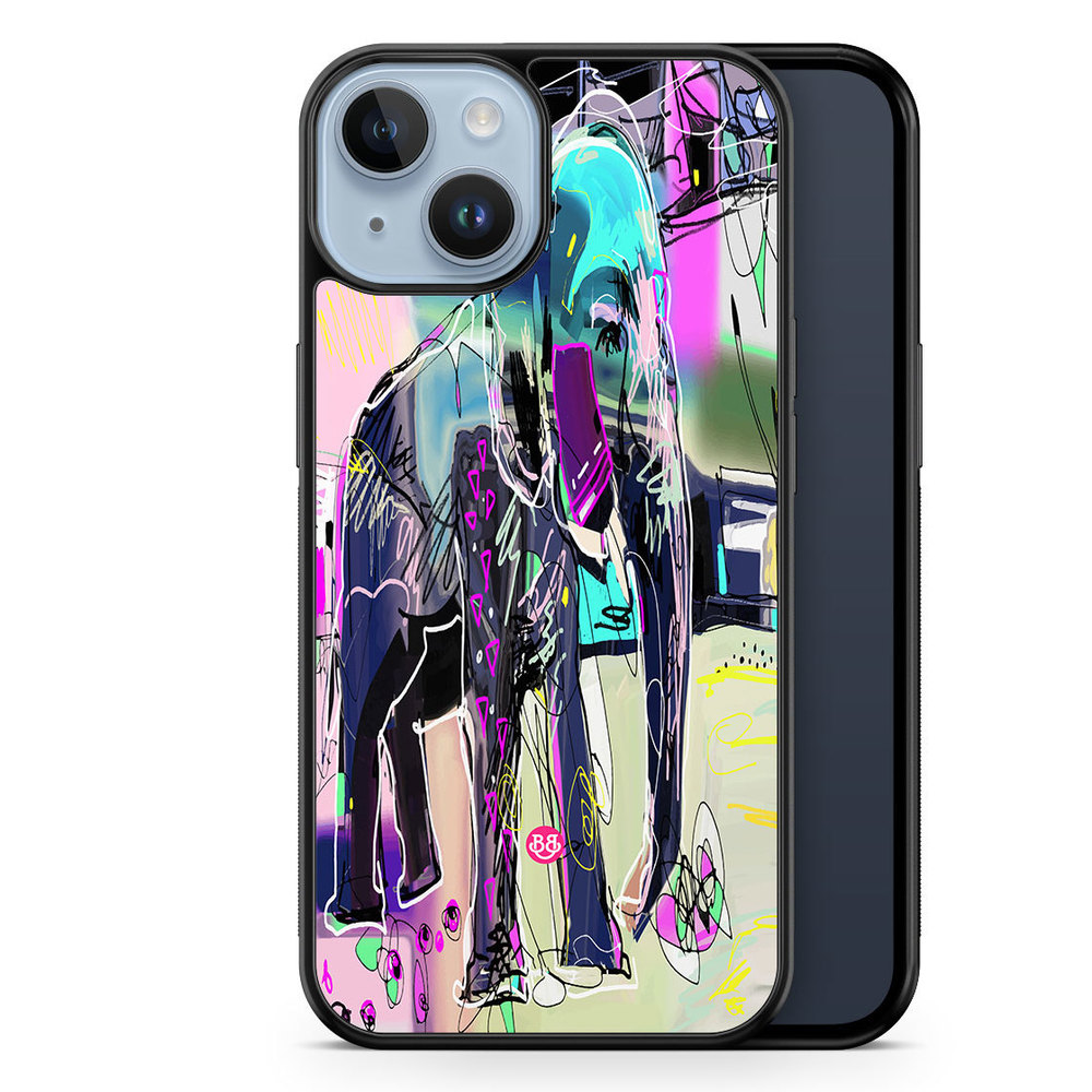 iPhone 14 Plus Case - Abstract Elephant