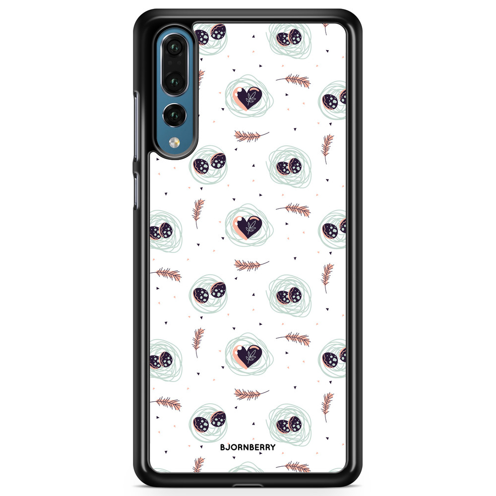 Huawei P20 Pro Case - Eggs and Hearts