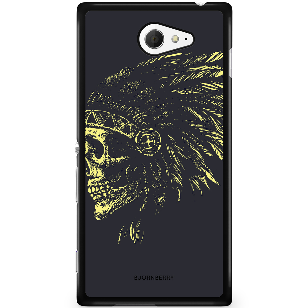 Sony Xperia M2 Aqua Case - Skull