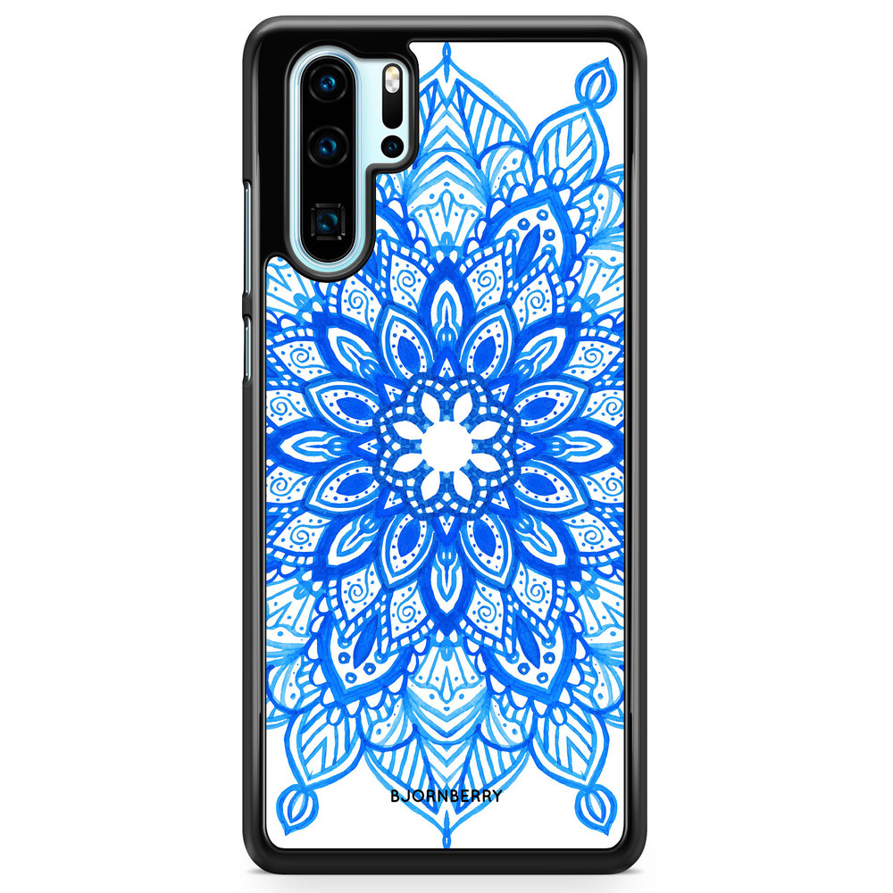 Huawei P30 Pro Case - Blue Mandala