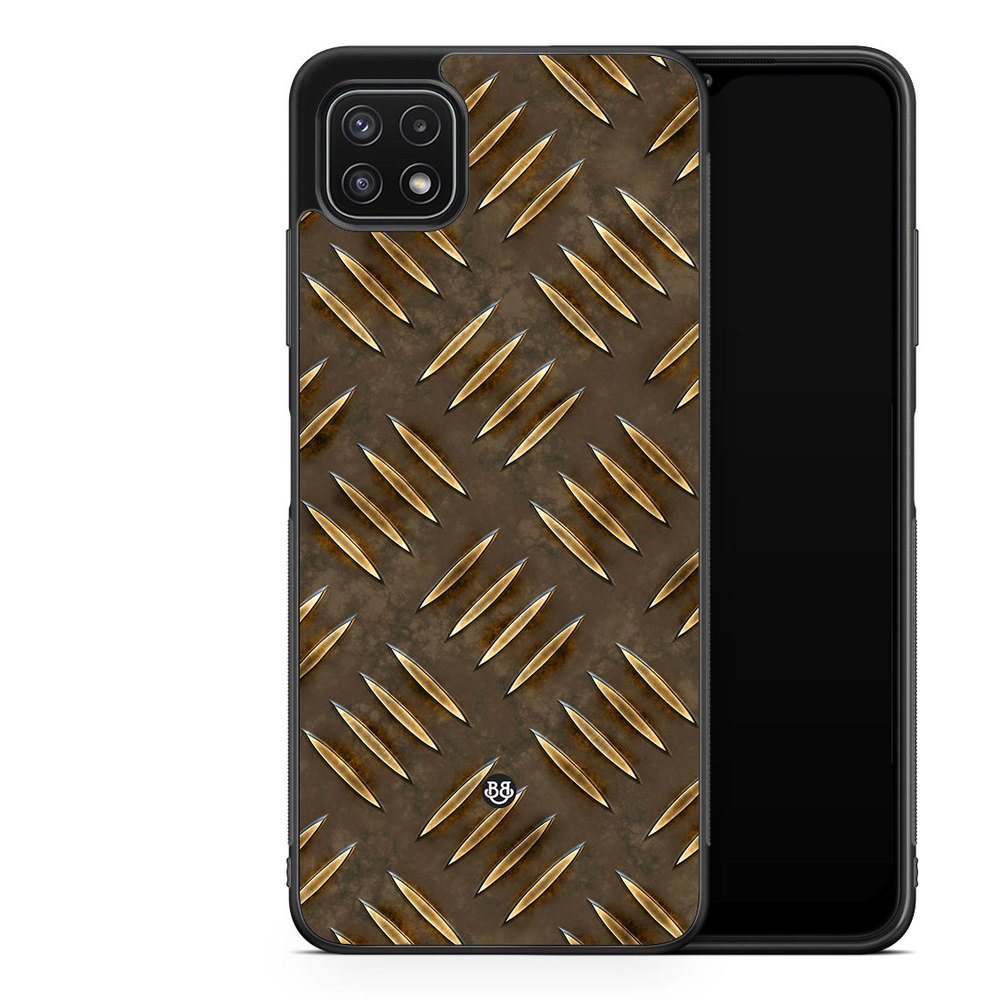 Samsung Galaxy A22 5G Case - Steel pattern