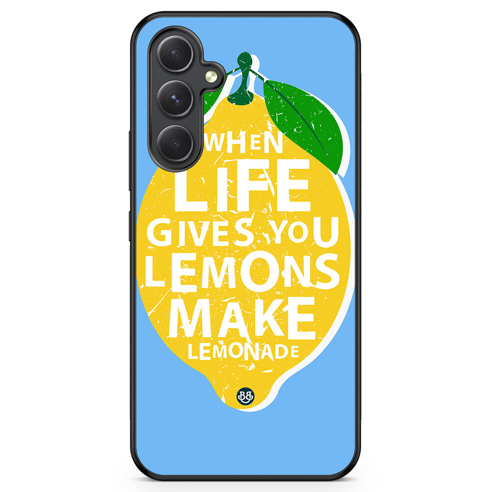 Samsung Galaxy A54 5G Case - Lemon Quote