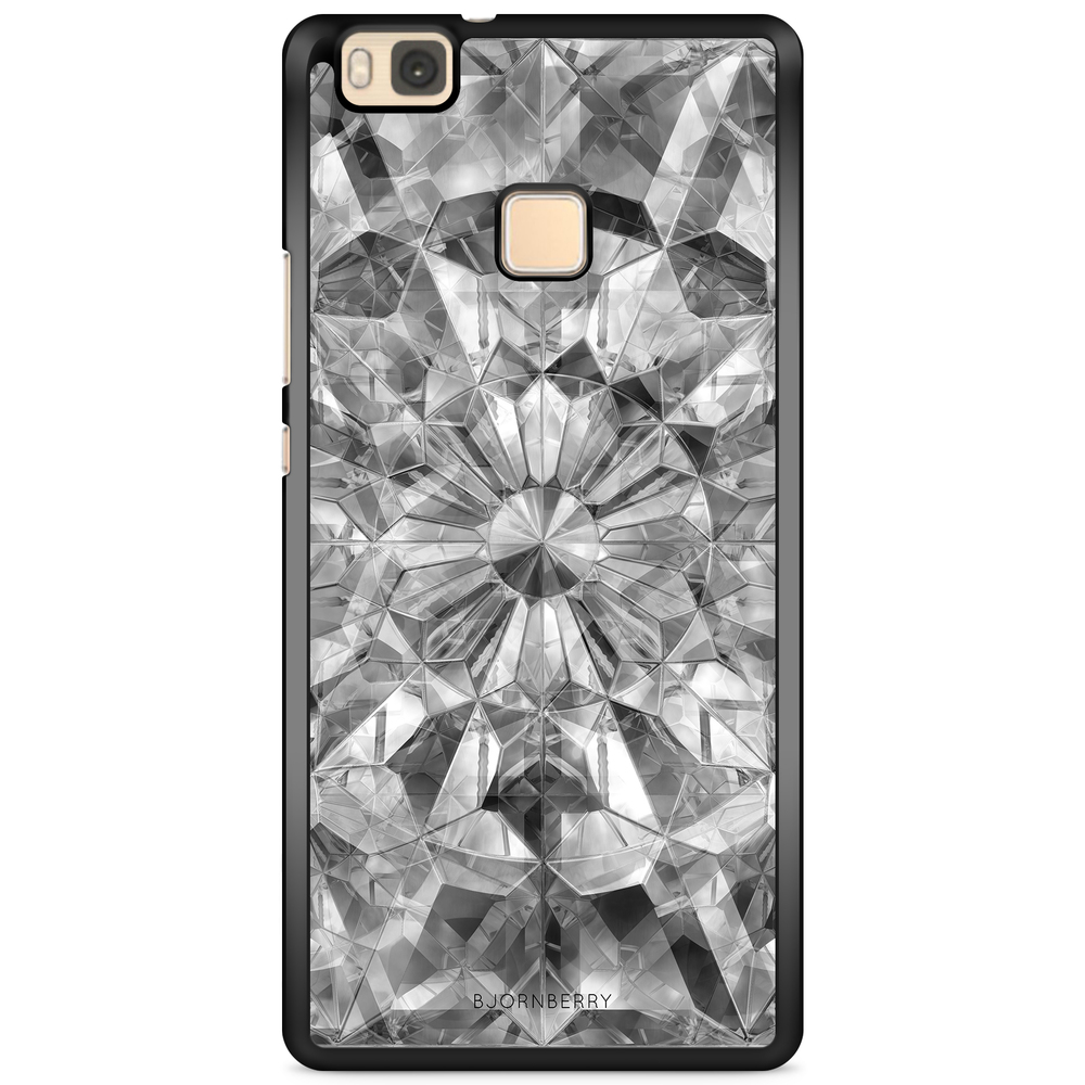 Huawei P9 Lite Case - Grey Crystals