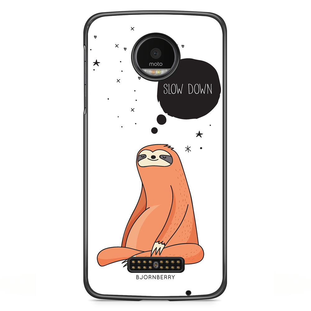 Moto Z2 Play Case - SLOW DOWN