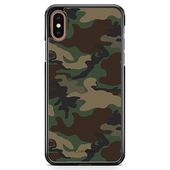 iPhone XS Max Skal - Kamouflage