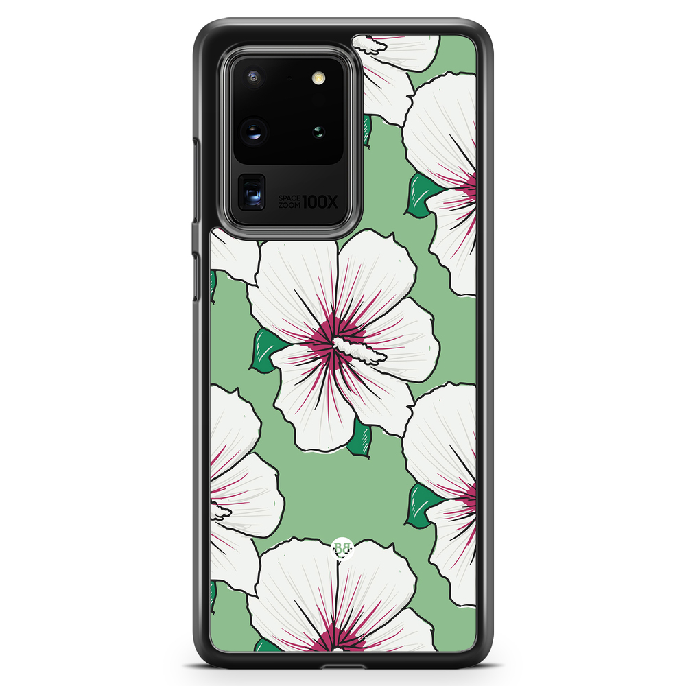 Samsung Galaxy S20 Ultra Case - Creamy White Flowers