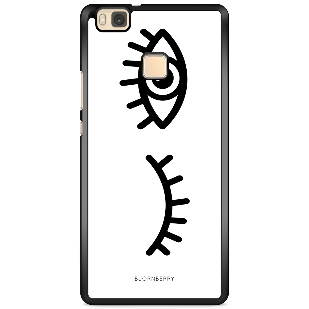 Huawei P9 Lite Case - Black Eyes