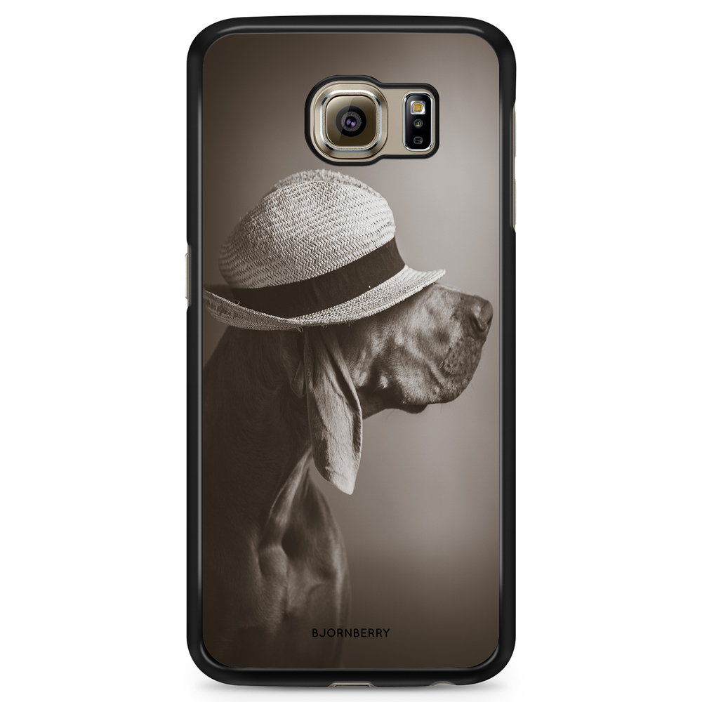 Samsung Galaxy S6 Edge Case - Dog With Hat