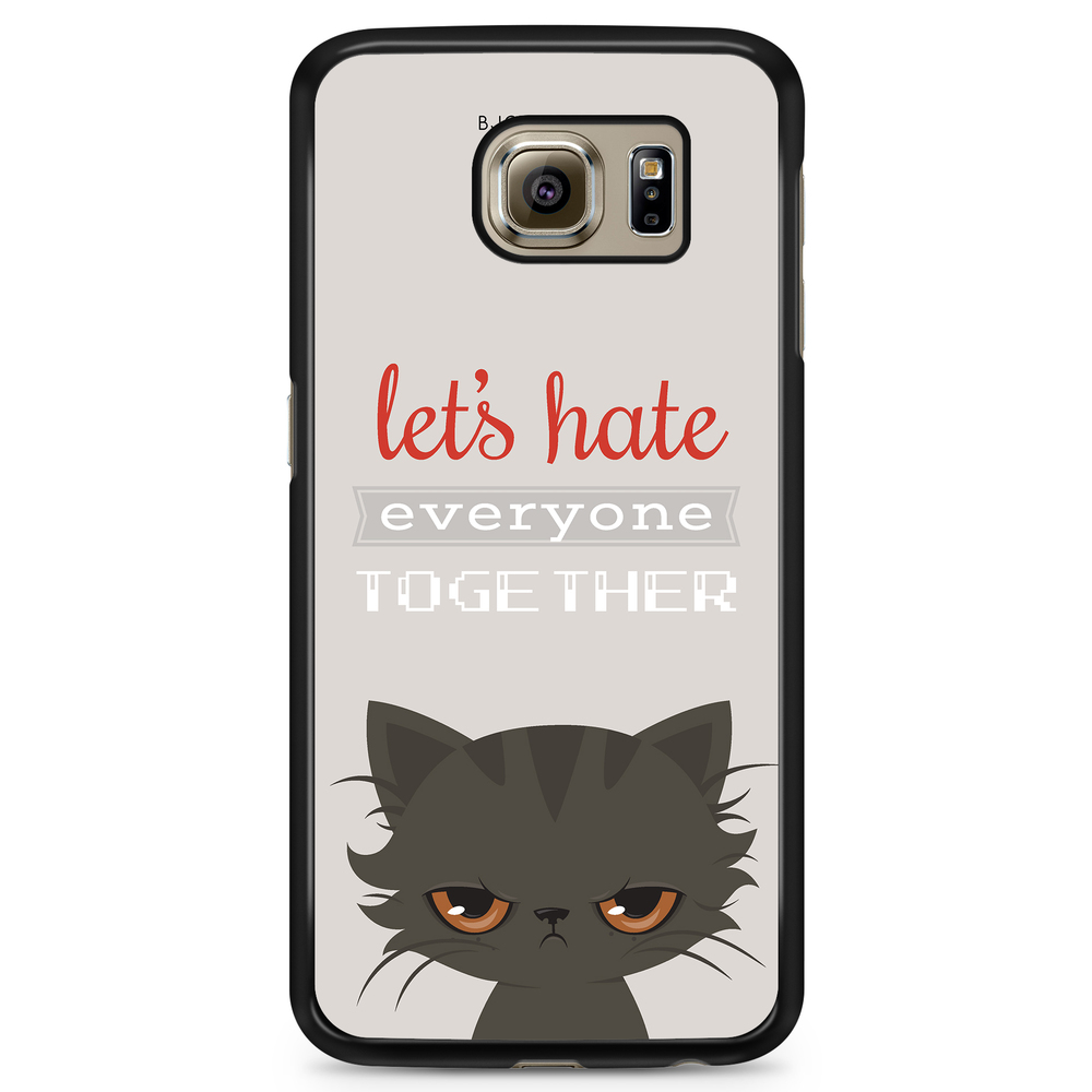Samsung Galaxy S6 Case - Angry Cat