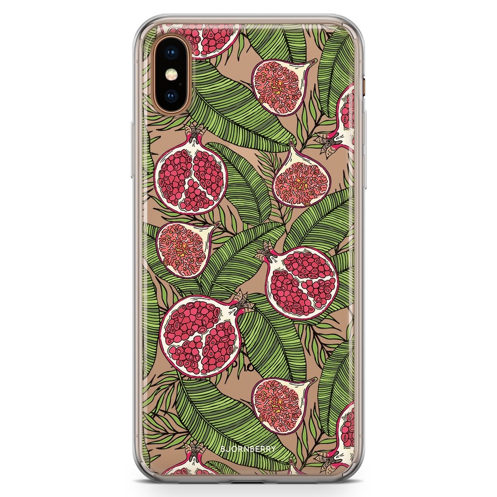 iPhone Xs Max Fashion Case - Pomegranate