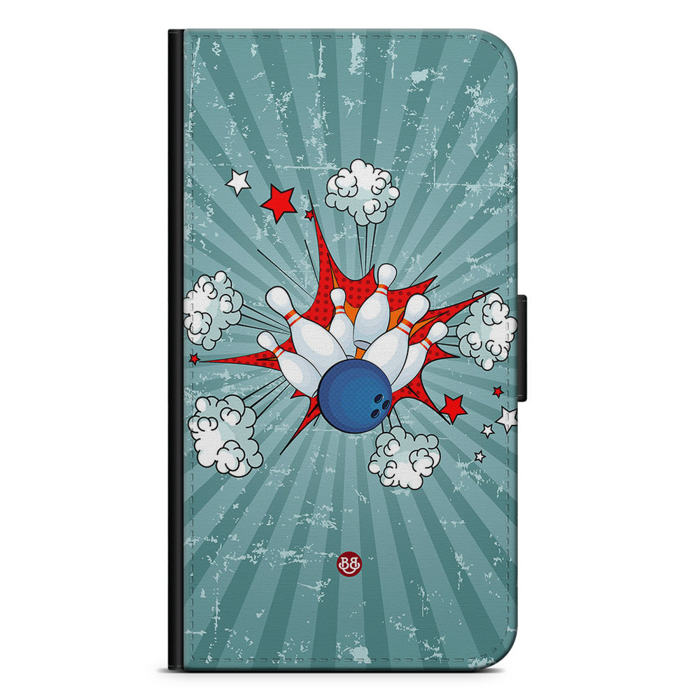 Xiaomi Redmi 10 Wallet Case - Bowling Strike