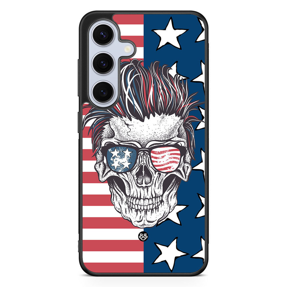 Samsung Galaxy S24 5G Case - USA Skull