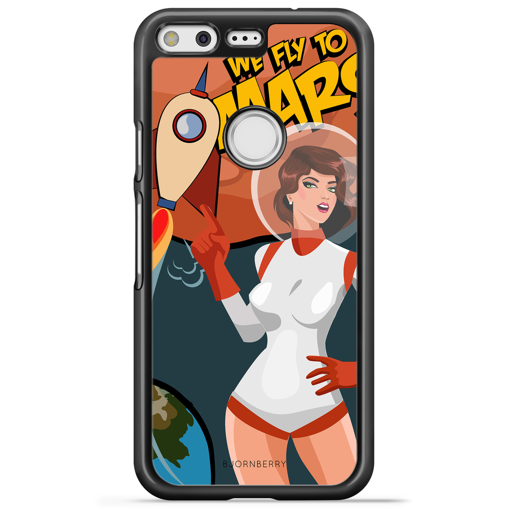 Google Pixel Case - We Fly To Mars