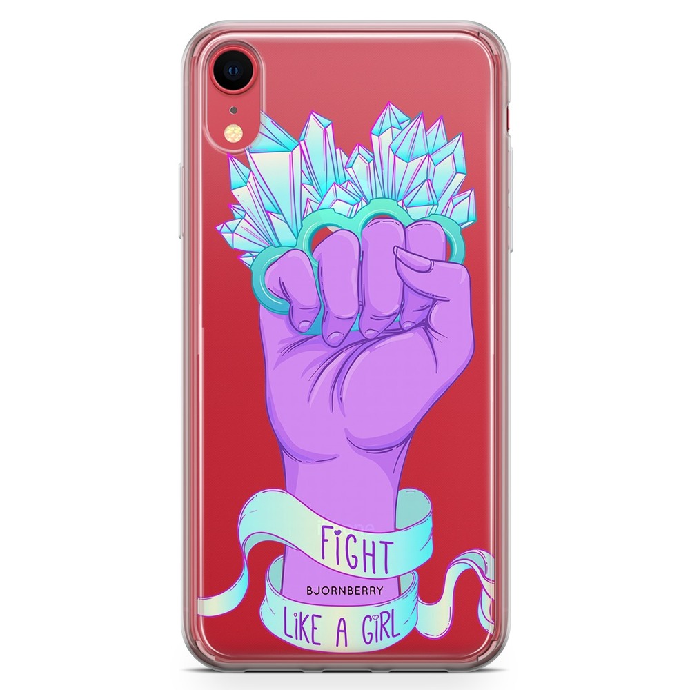 iPhone XR Fashion Skal - Fight Like A Girl