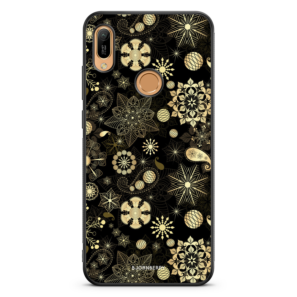 Huawei Y6 2019 Case - Christmas Glitter