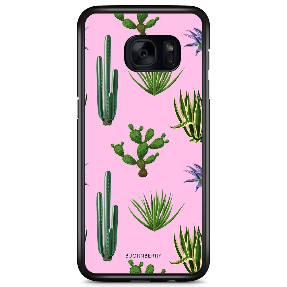 Samsung Galaxy S7 Edge Case - Cactus Pattern
