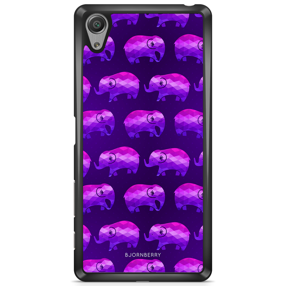 Sony Xperia XA Case - Purple Elephant