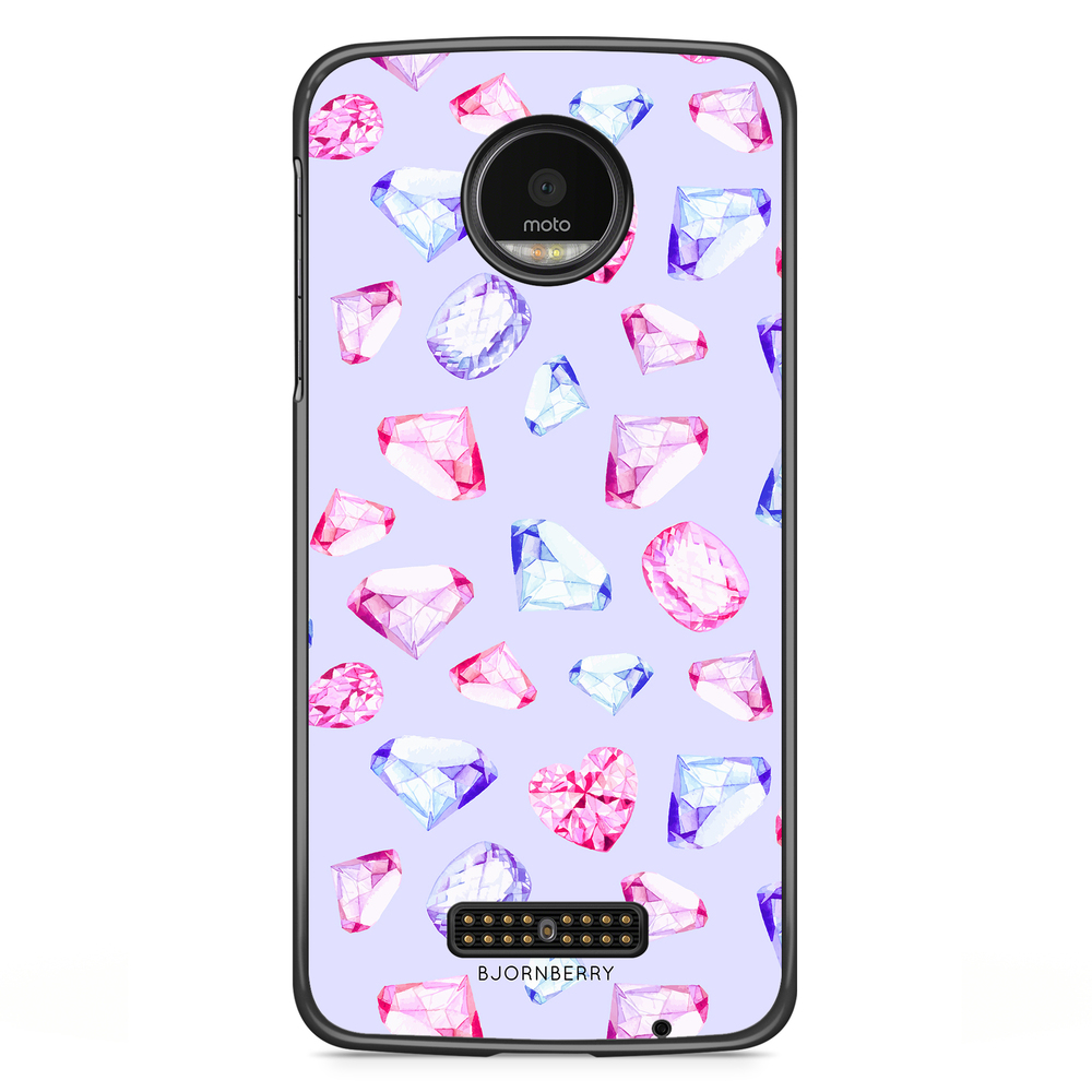 Moto Z2 Play Case - Diamonds