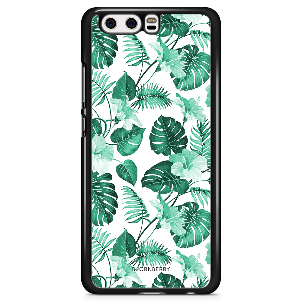 Huawei P10 Plus Case - Turquoise Flowers