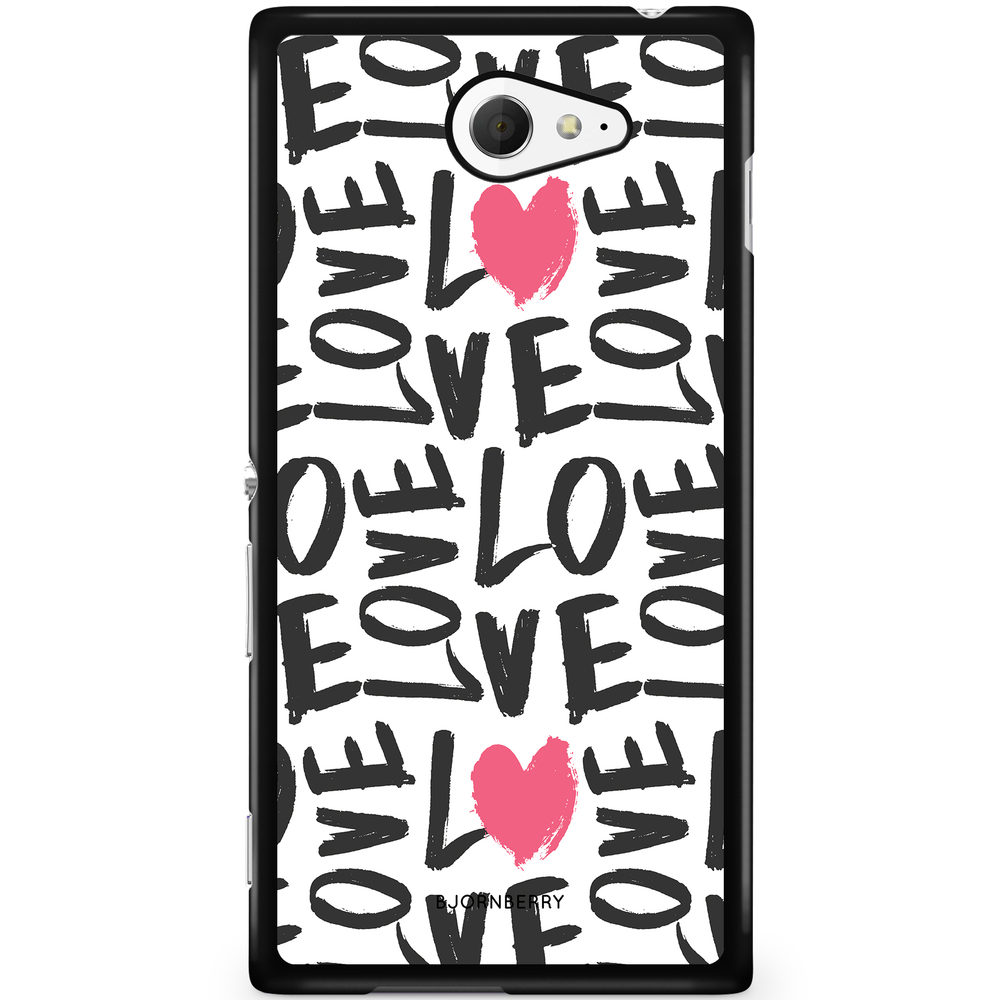 Sony Xperia M2 Aqua Case - Love Love Love