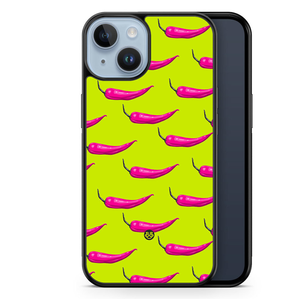iPhone 14 Plus Case - Chilli Pattern
