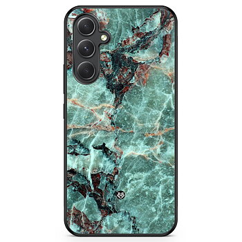 Samsung Galaxy A54 5G Skal - Grön Marmor