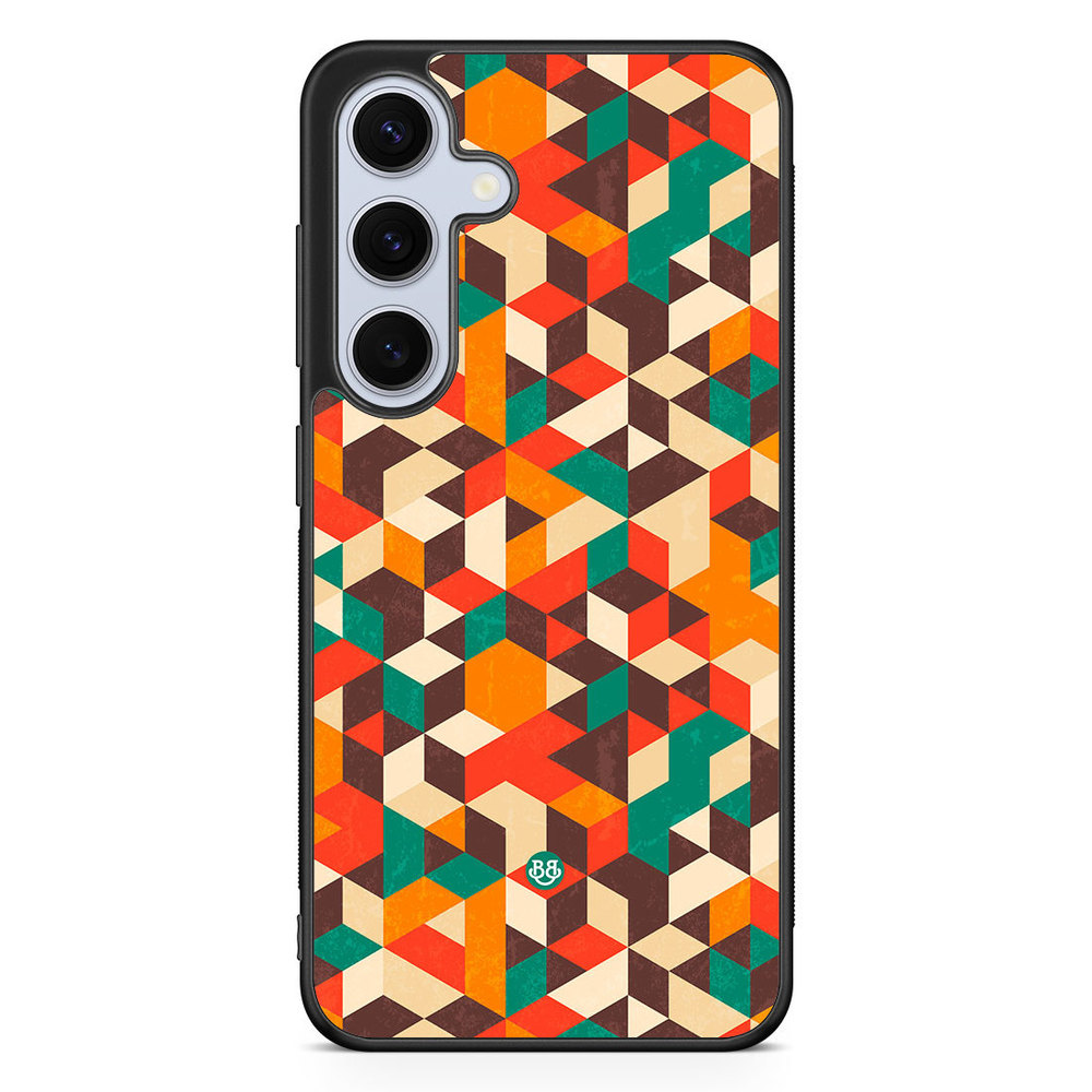 Samsung Galaxy S24 5G Case - Retro Geometric