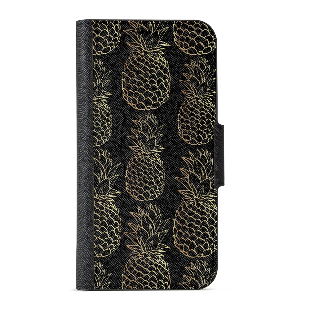 Magnetiskt Mobilskal iPhone 8/SE (2022/2022) Plånboksfodral - Pineapple | Mobilskal & Mobilfodral BJORNBERRY