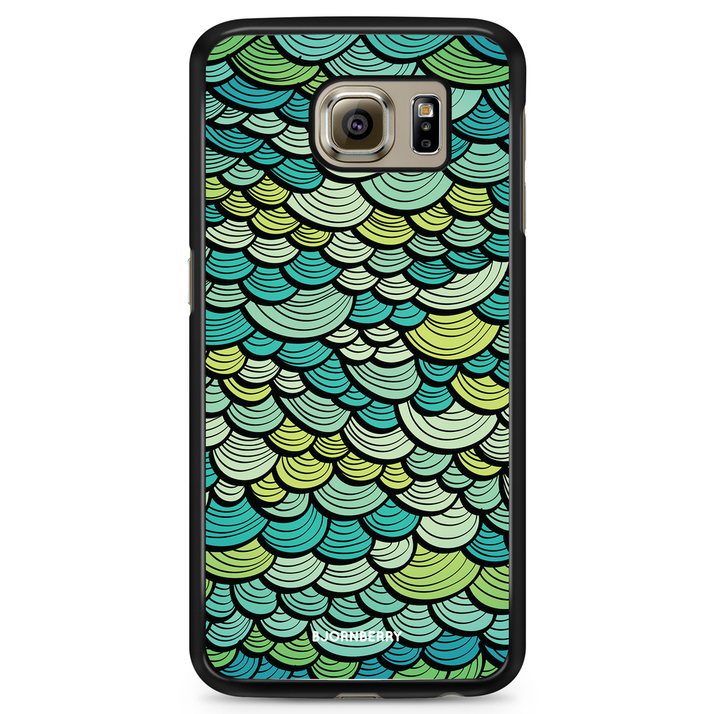 Samsung Galaxy S6 Case - Green Mermaid Scales