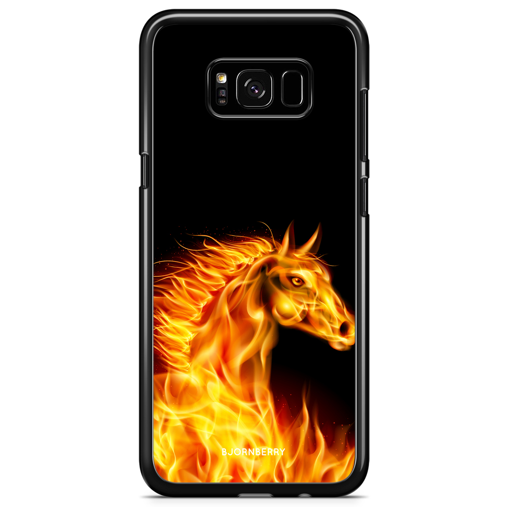 Samsung Galaxy S8 Plus Case - Flames Horse