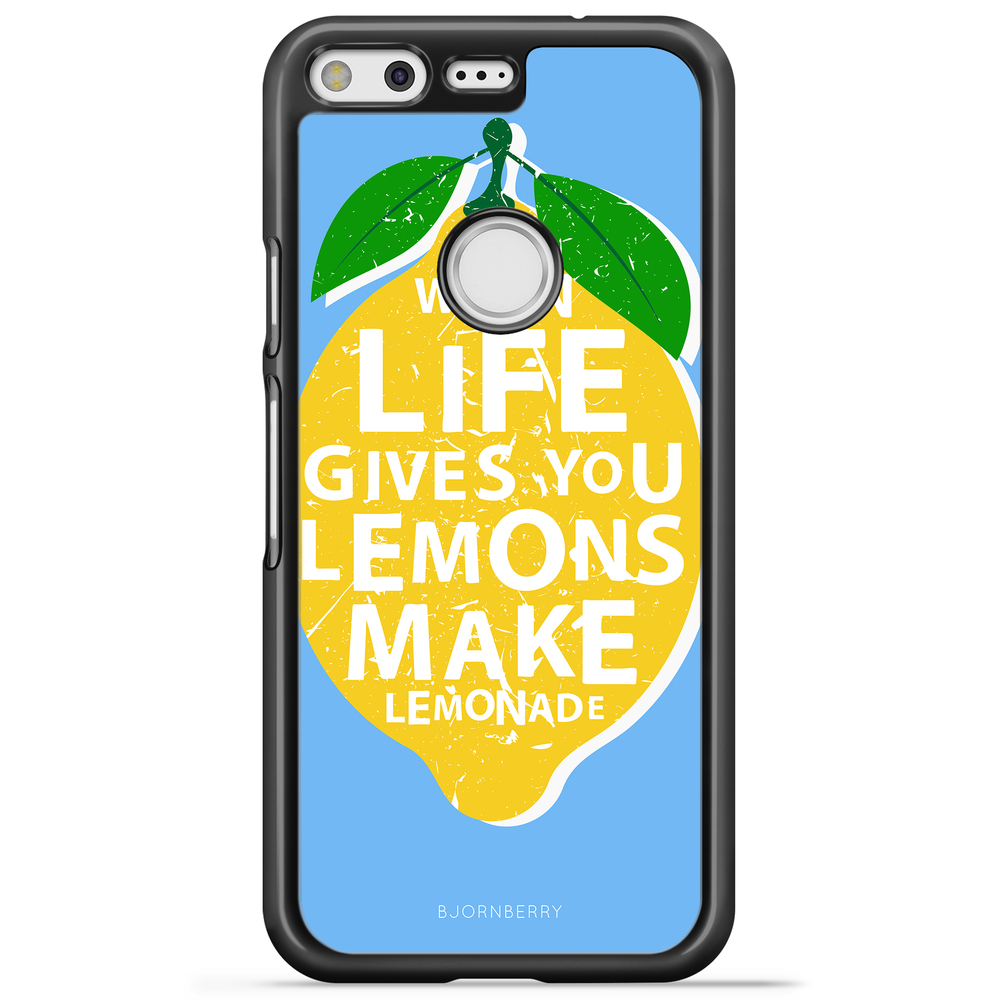 Google Pixel Case - Lemon Quote