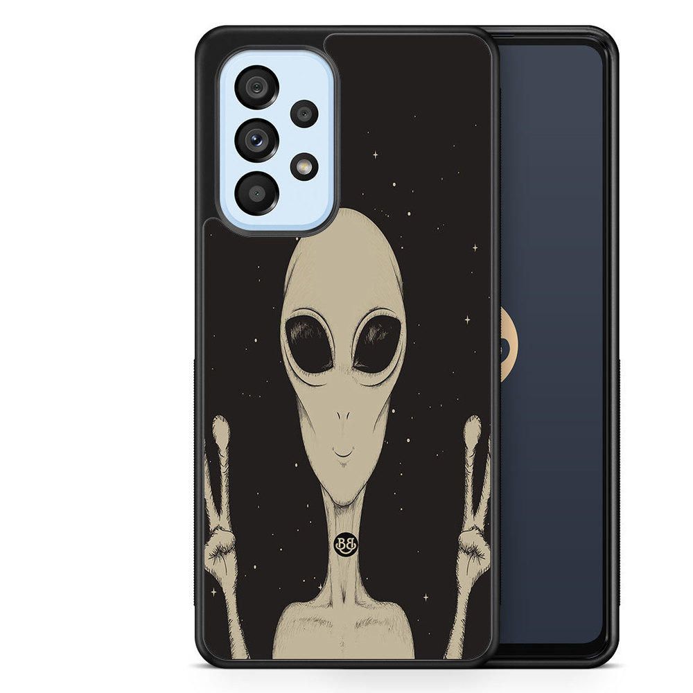Samsung Galaxy A53 5G Case - Peace Alien
