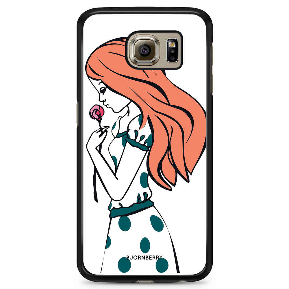Samsung Galaxy S6 Case - Girl Rose