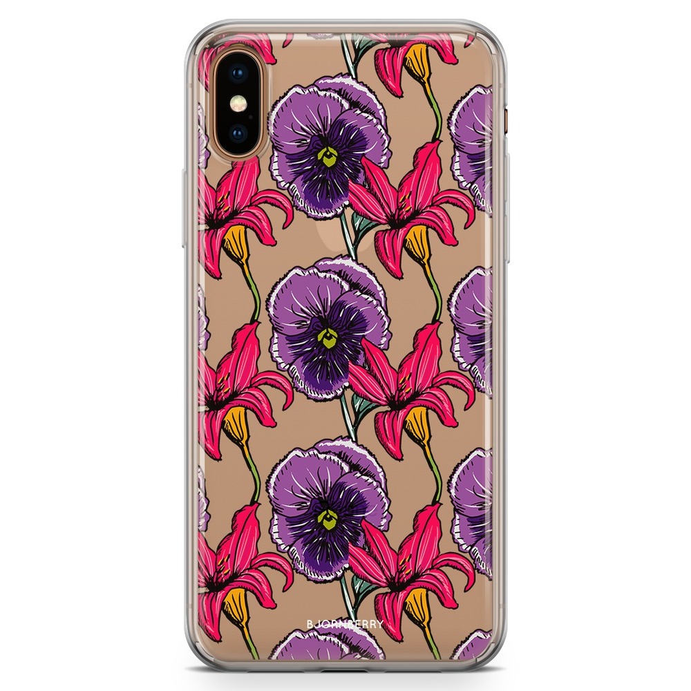iPhone Xs Max Fashion Skal - Blommor