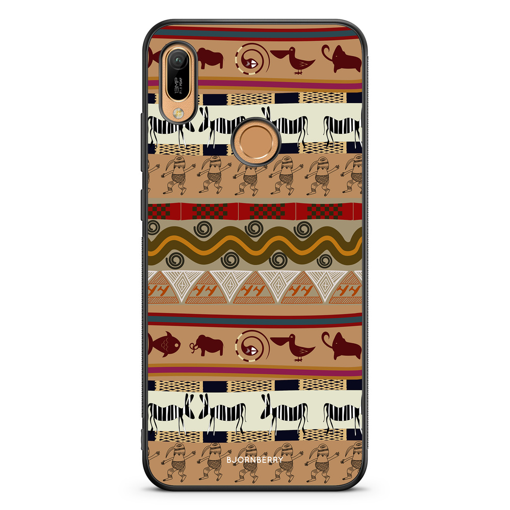 Huawei Y6 2019 Case - Animal Aztec