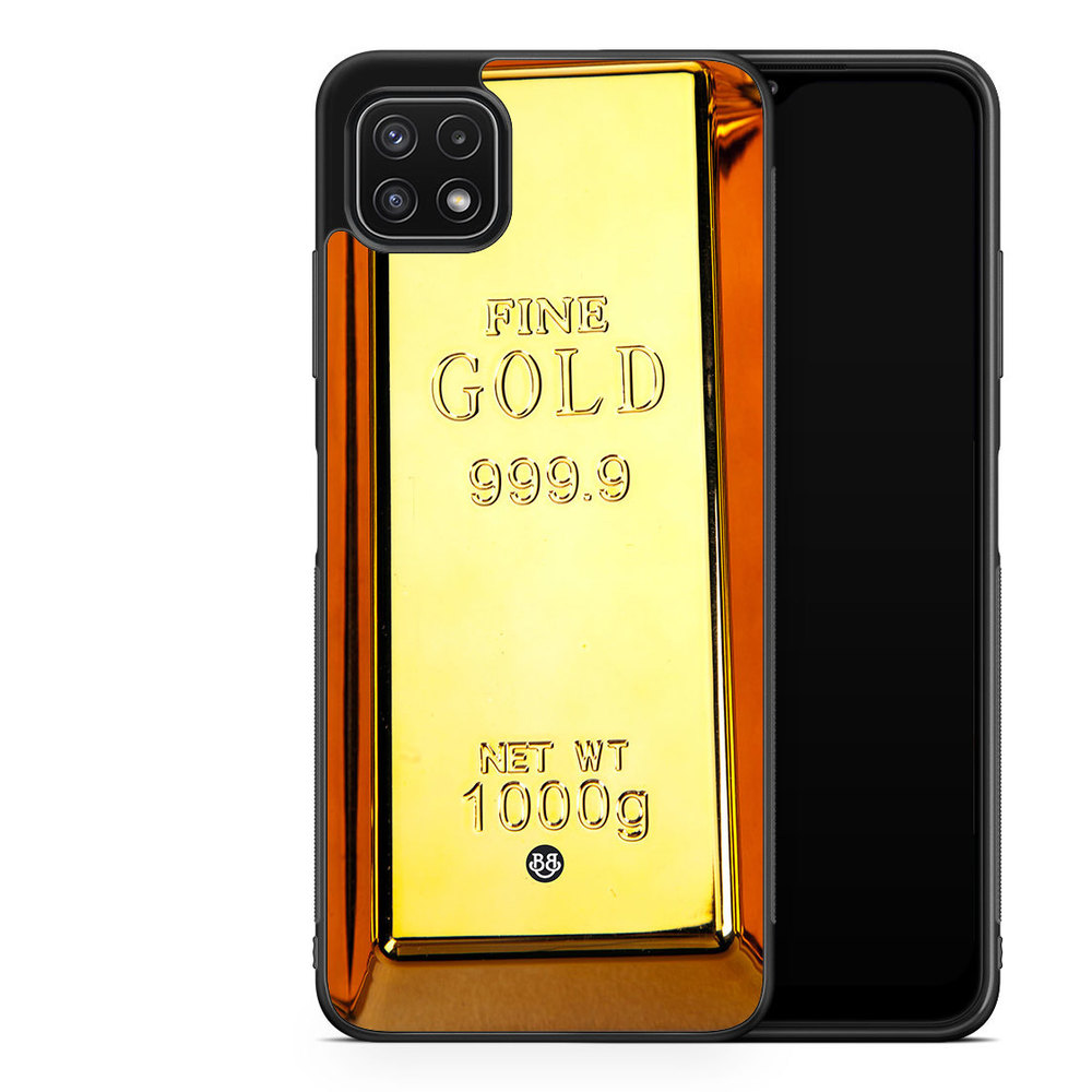Samsung Galaxy A22 5G Case - Gold brick