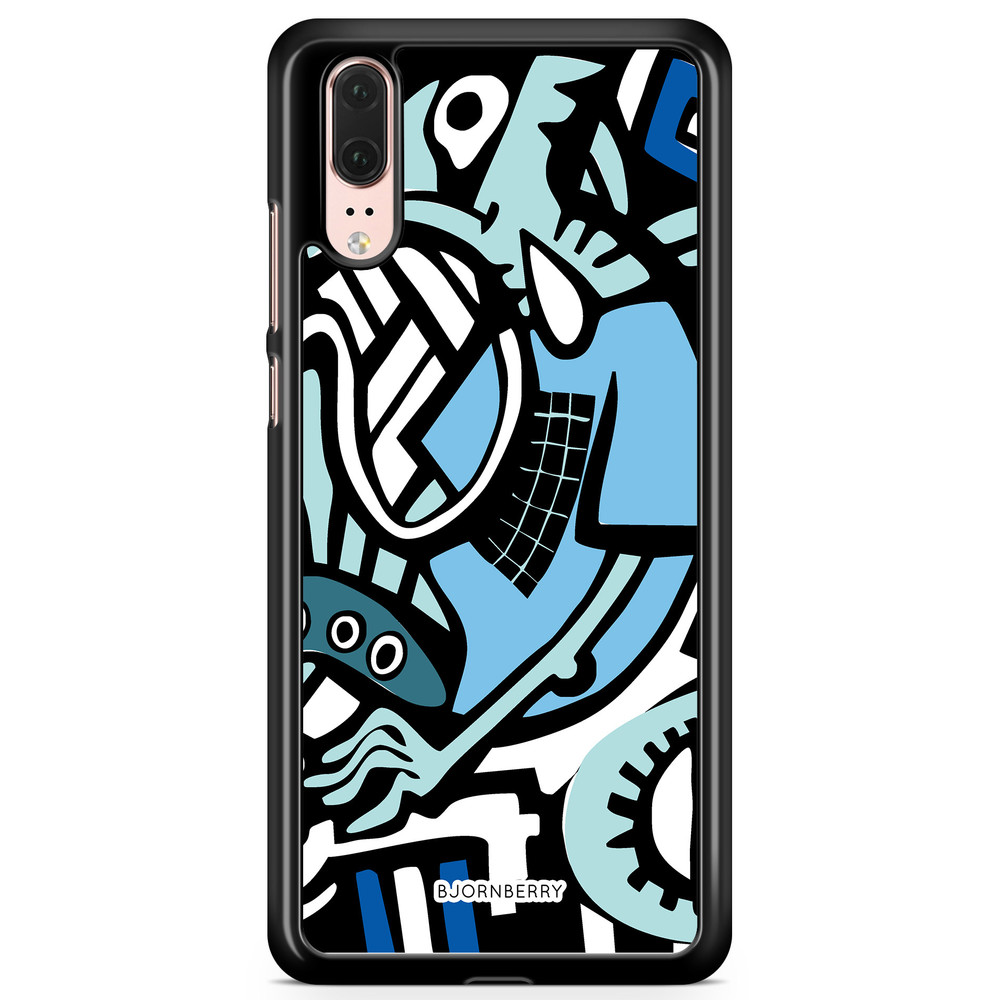 Huawei P20 Case - Grafitti Lizard