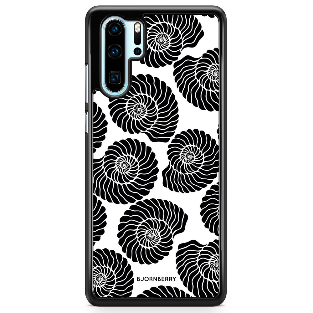 Huawei P30 Pro Case - Seashell BW