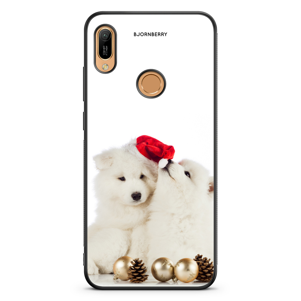 Huawei Y6 2019 Case - Christmas Dogs