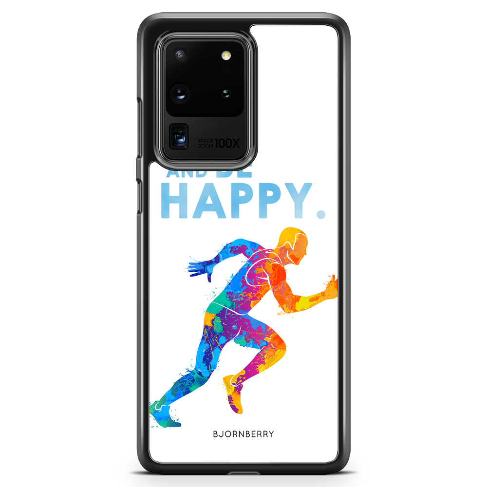 Samsung Galaxy S20 Ultra Case - Run and be happy
