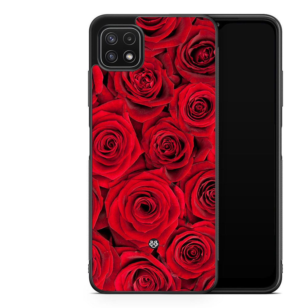 Samsung Galaxy A22 5G Case - Red Roses