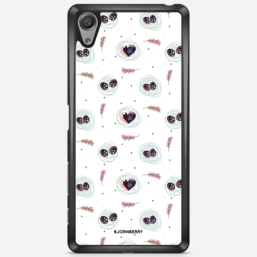 Sony Xperia X Performance Case - Eggs and Hearts