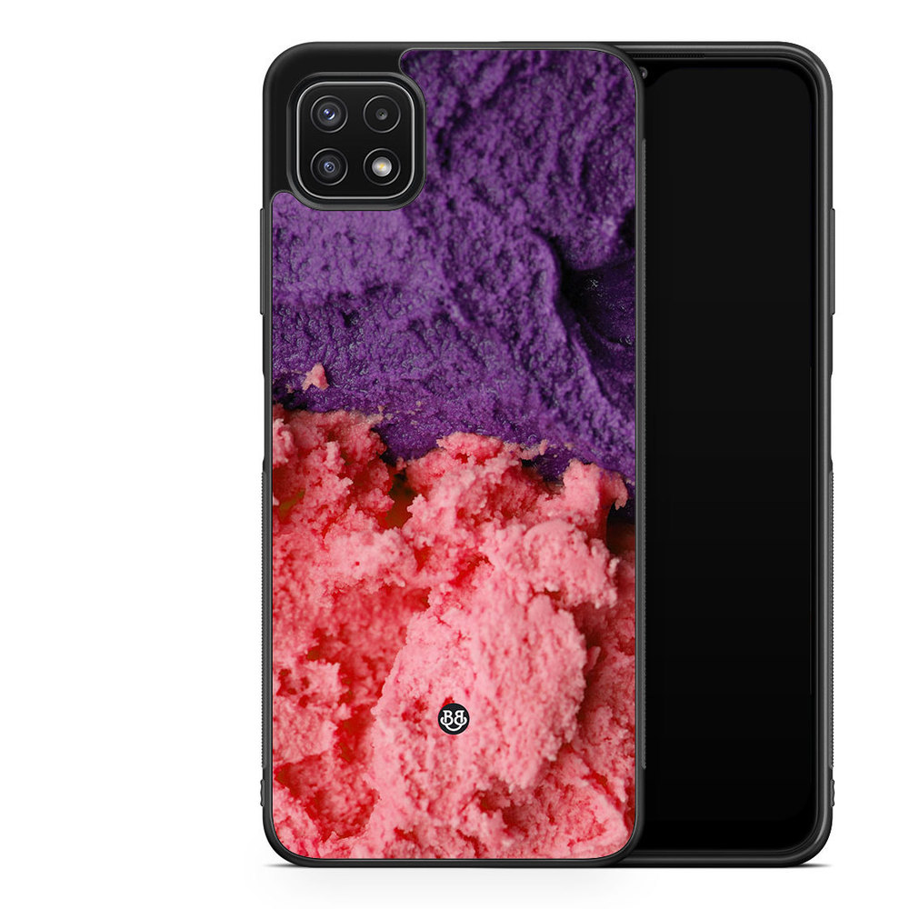 Samsung Galaxy A22 5G Case - Ice-crea pink/purple